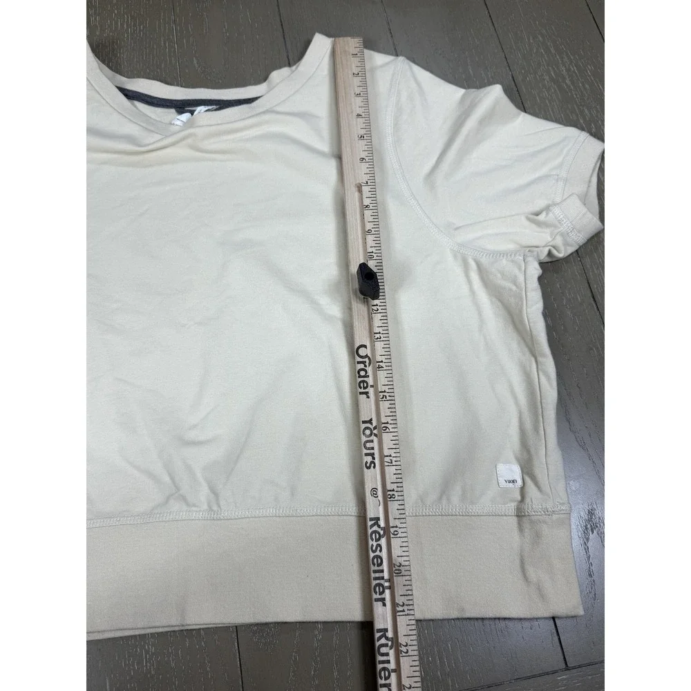 Vuori Cream Short Sleeve Sweatshirt - Picture 6 of 10